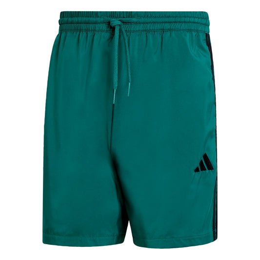 ESSENTIALS THREE STRIPES CHELSEA SHORTS Collegiate Green / Black / 2XL