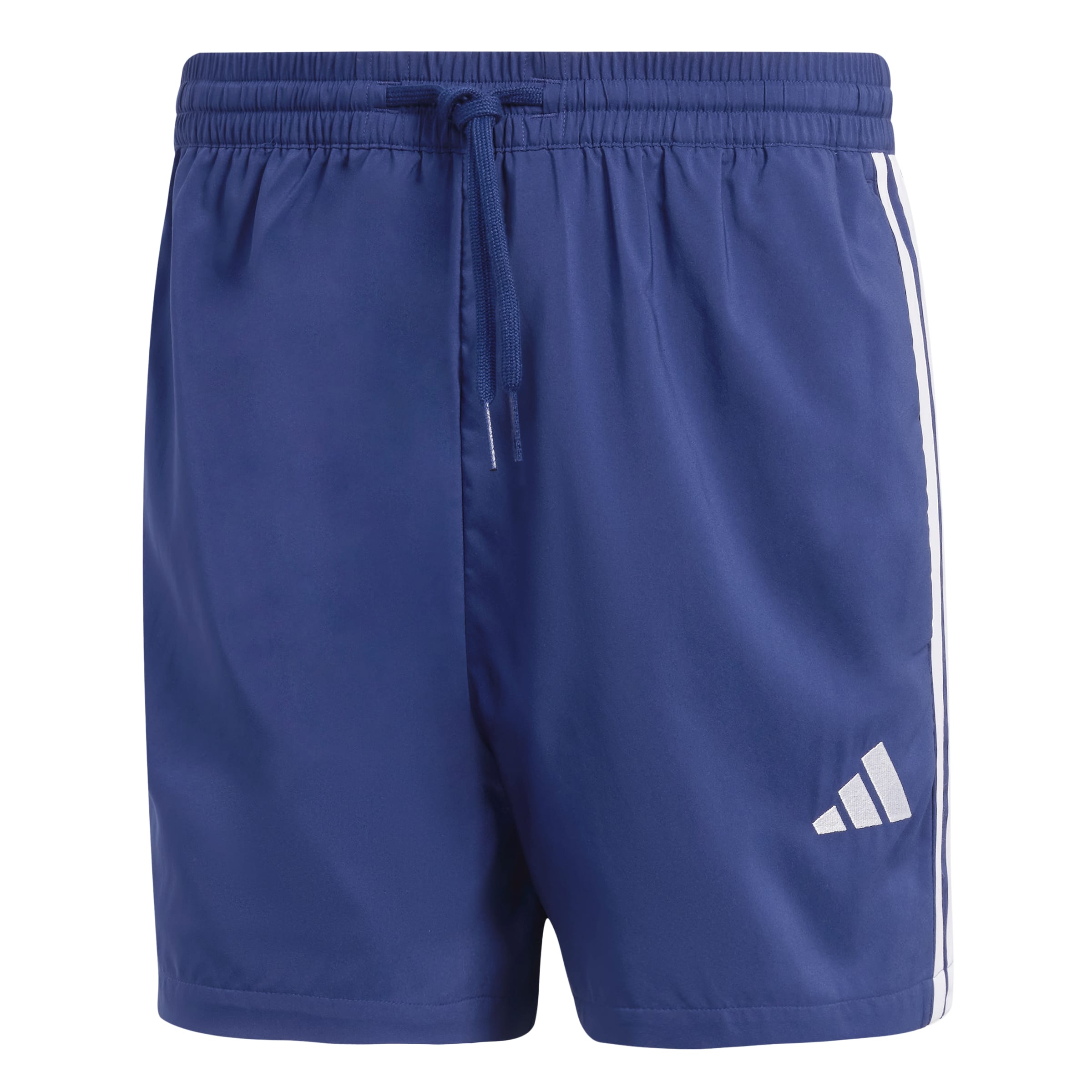 ESSENTIALS THREE STRIPES CHELSEA SHORTS 5IN Dark Blue / White / 3XL