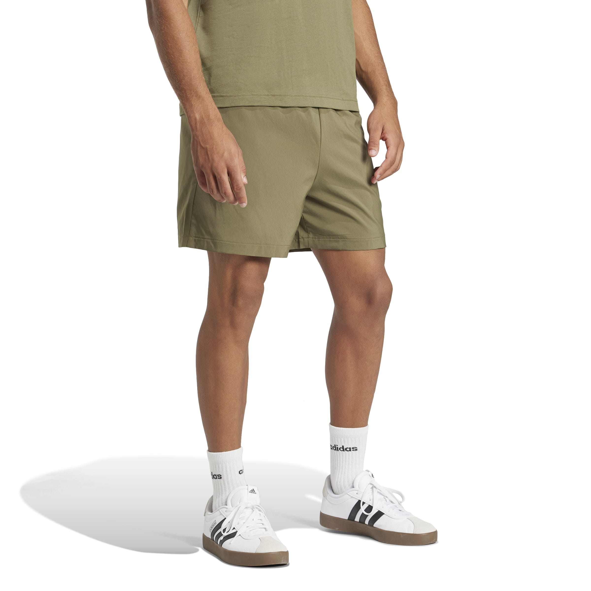 ESSENTIALS SMALL LOGO CHELSEA Olive Strata / Black / 2XL