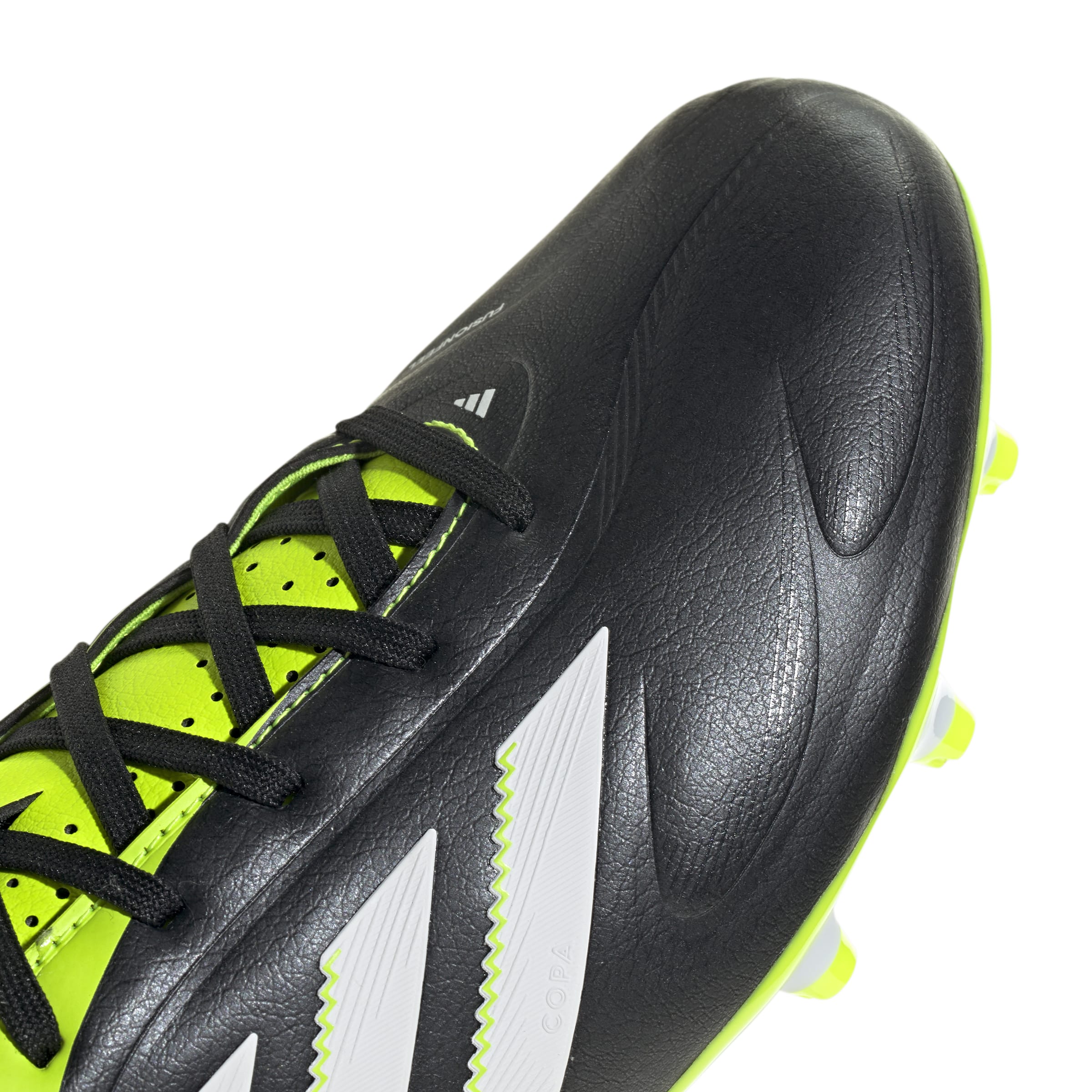 COPA PURE III LEAGUE Firm Ground/Multi Ground Football Boots Core Black / Ftwr White / Lucid Lemon / 7
