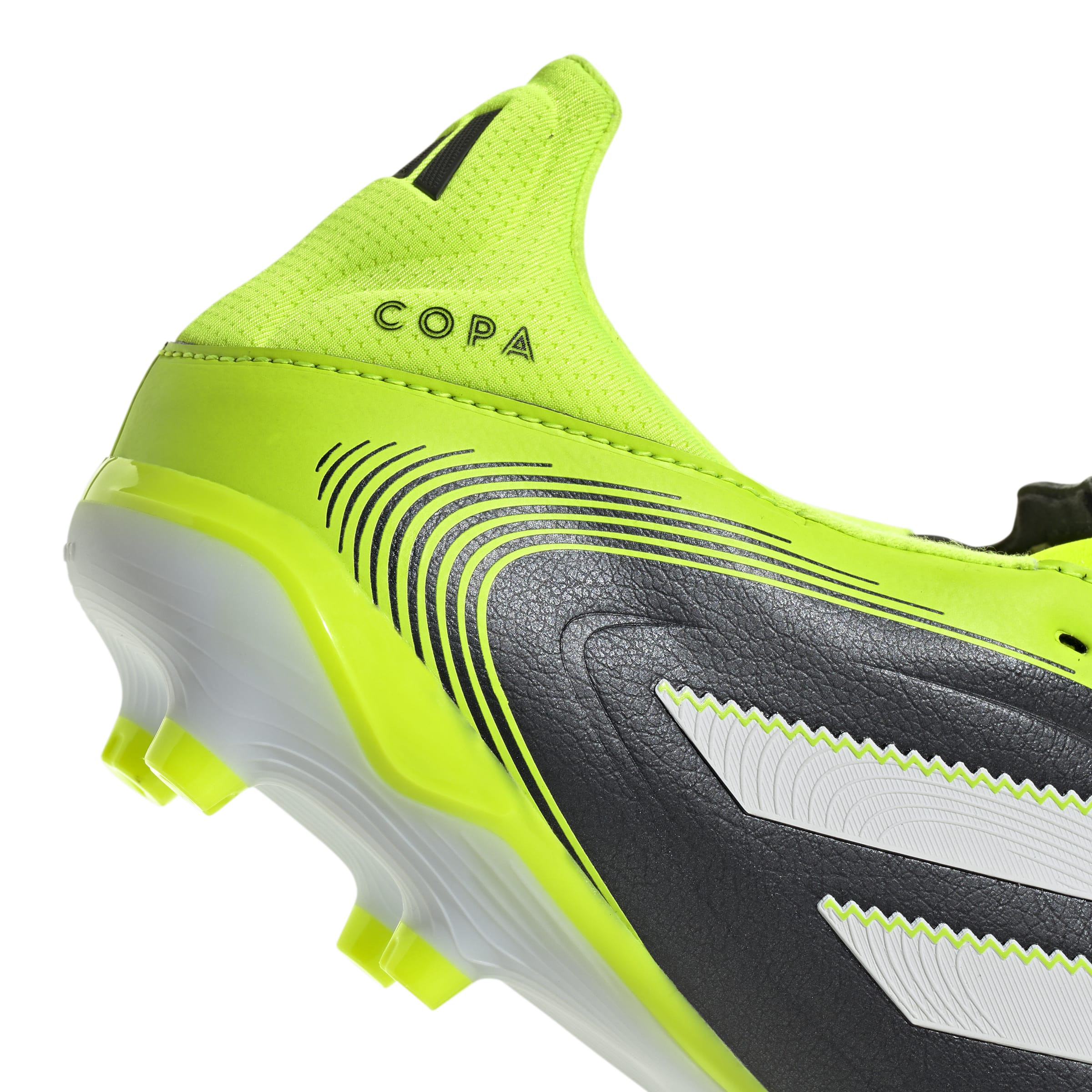 COPA PURE III LEAGUE Firm Ground/Multi Ground Football Boots Core Black / Ftwr White / Lucid Lemon / 7