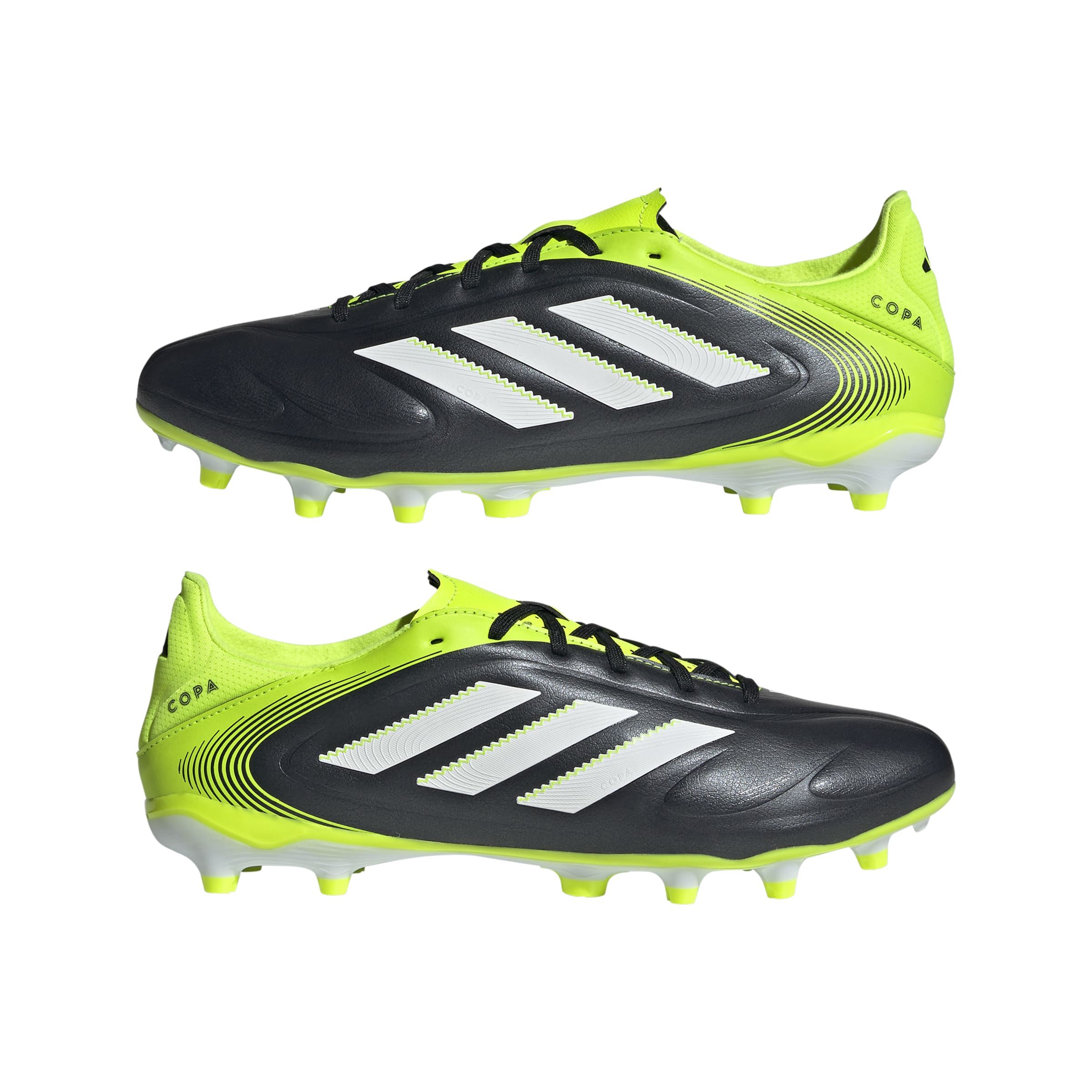 COPA PURE III LEAGUE Firm Ground/Multi Ground Football Boots Core Black / Ftwr White / Lucid Lemon / 7