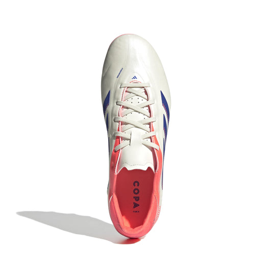 COPA PURE III LEAGUE Firm Ground/Multi Ground Football Boots Off White / Lucid Blue / Signal Coral / 10