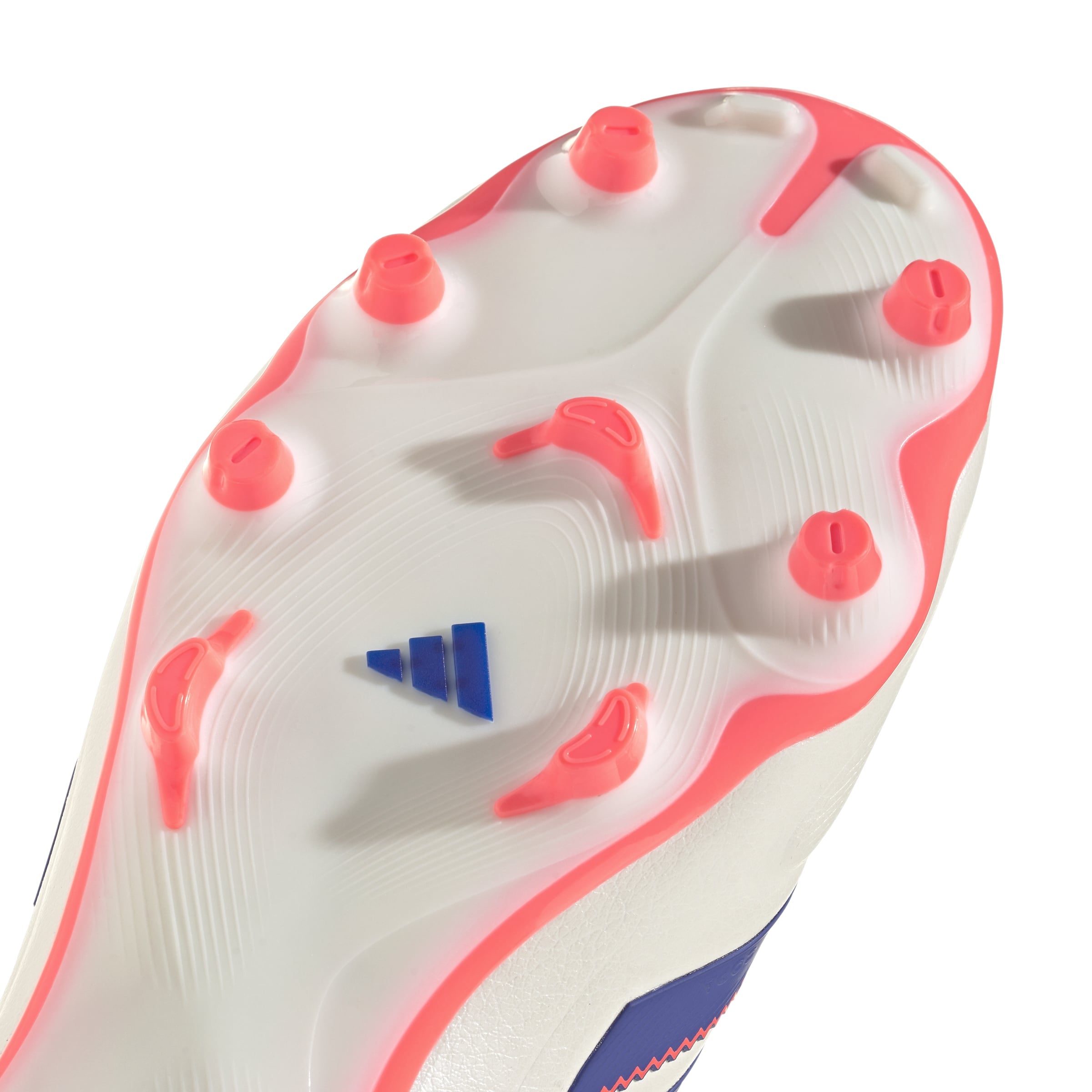 COPA PURE III LEAGUE Firm Ground/Multi Ground Football Boots Off White / Lucid Blue / Signal Coral / 10