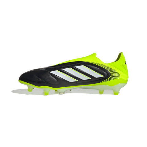 COPA PURE III ELITE Laceless Firm Ground Football Boots Core Black / Ftwr White / Lucid Lemon / 10
