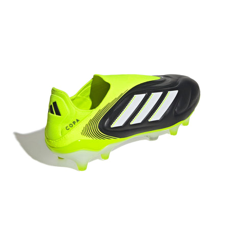 COPA PURE III ELITE Laceless Firm Ground Football Boots Core Black / Ftwr White / Lucid Lemon / 10