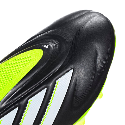 COPA PURE III ELITE Laceless Firm Ground Football Boots Core Black / Ftwr White / Lucid Lemon / 10