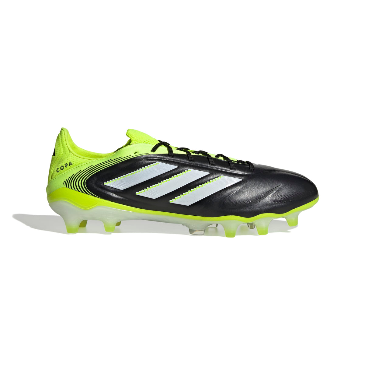 COPA PURE III ELITE Firm Ground Football Boots Core Black / Ftwr White / Lucid Lemon / 13