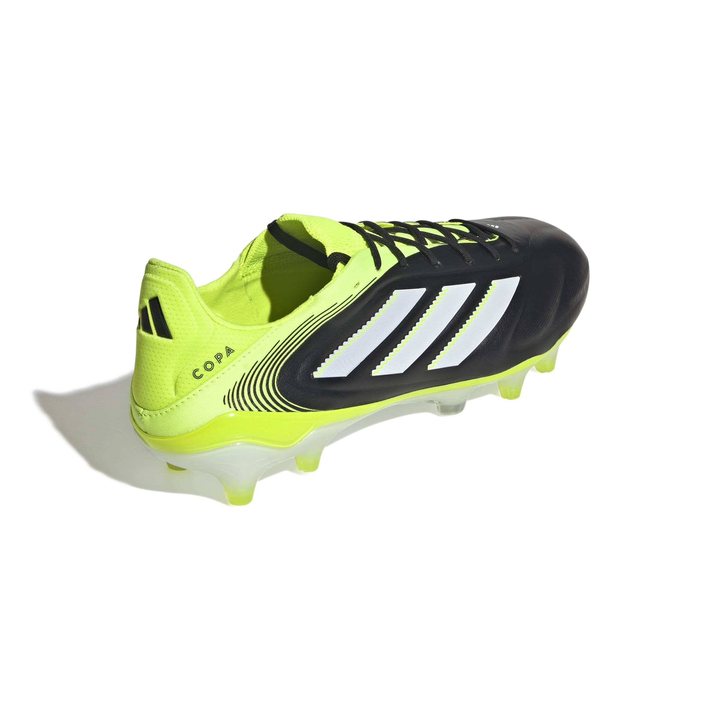 COPA PURE III ELITE Firm Ground Football Boots Core Black / Ftwr White / Lucid Lemon / 13