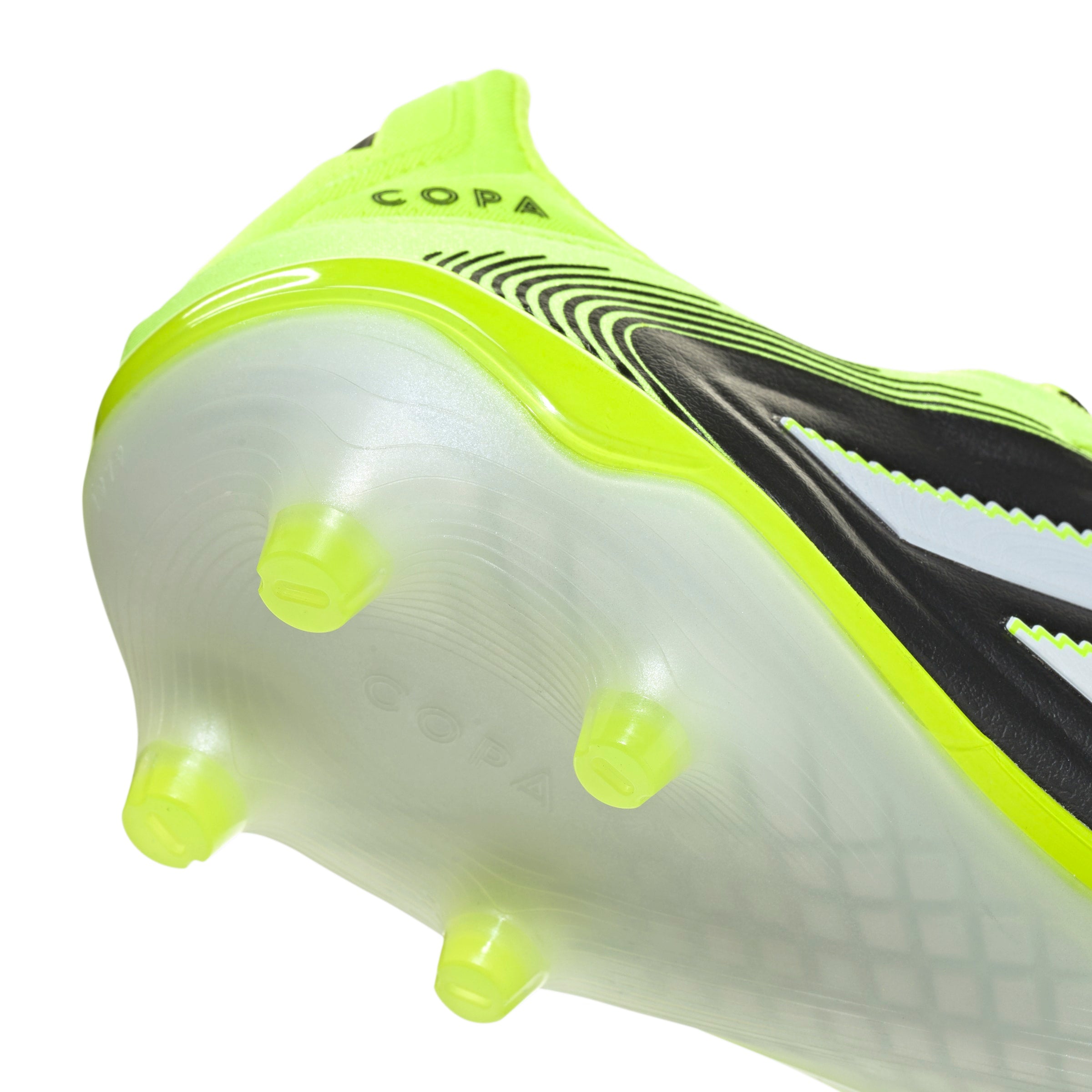 COPA PURE III ELITE Firm Ground Football Boots Core Black / Ftwr White / Lucid Lemon / 13