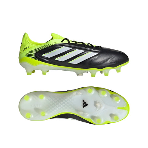 COPA PURE III ELITE Firm Ground Football Boots Core Black / Ftwr White / Lucid Lemon / 13