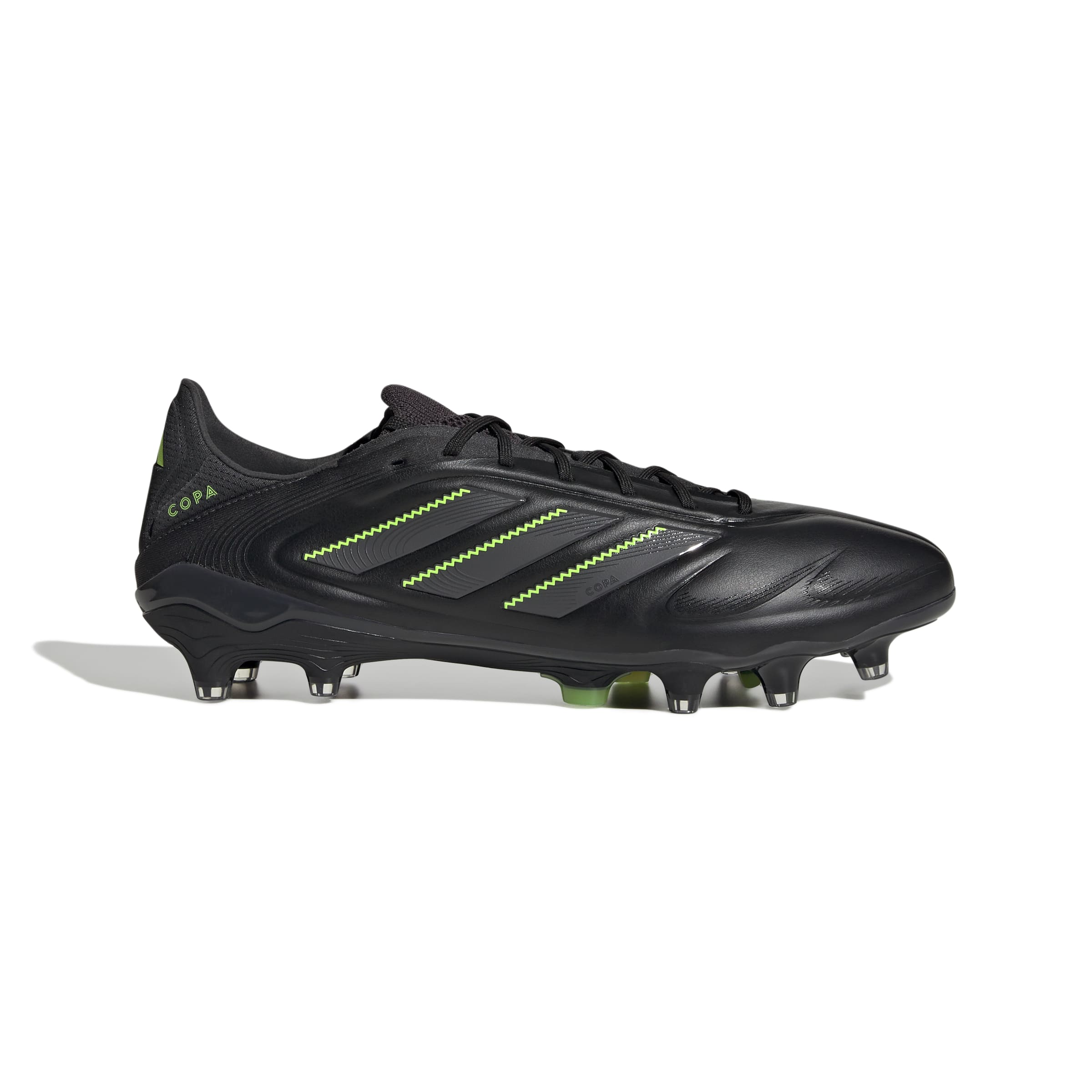 COPA PURE III ELITE Firm Ground Football Boots Core Black / Dgh Solid Grey / Lucid Lemon / 10
