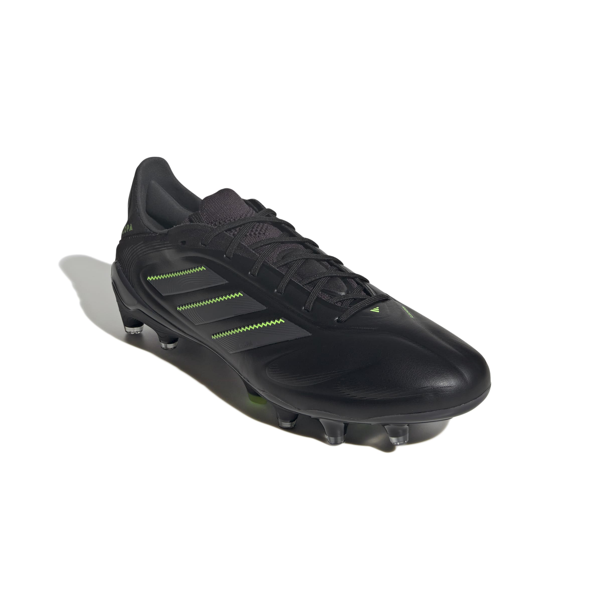 COPA PURE III ELITE Firm Ground Football Boots Core Black / Dgh Solid Grey / Lucid Lemon / 10