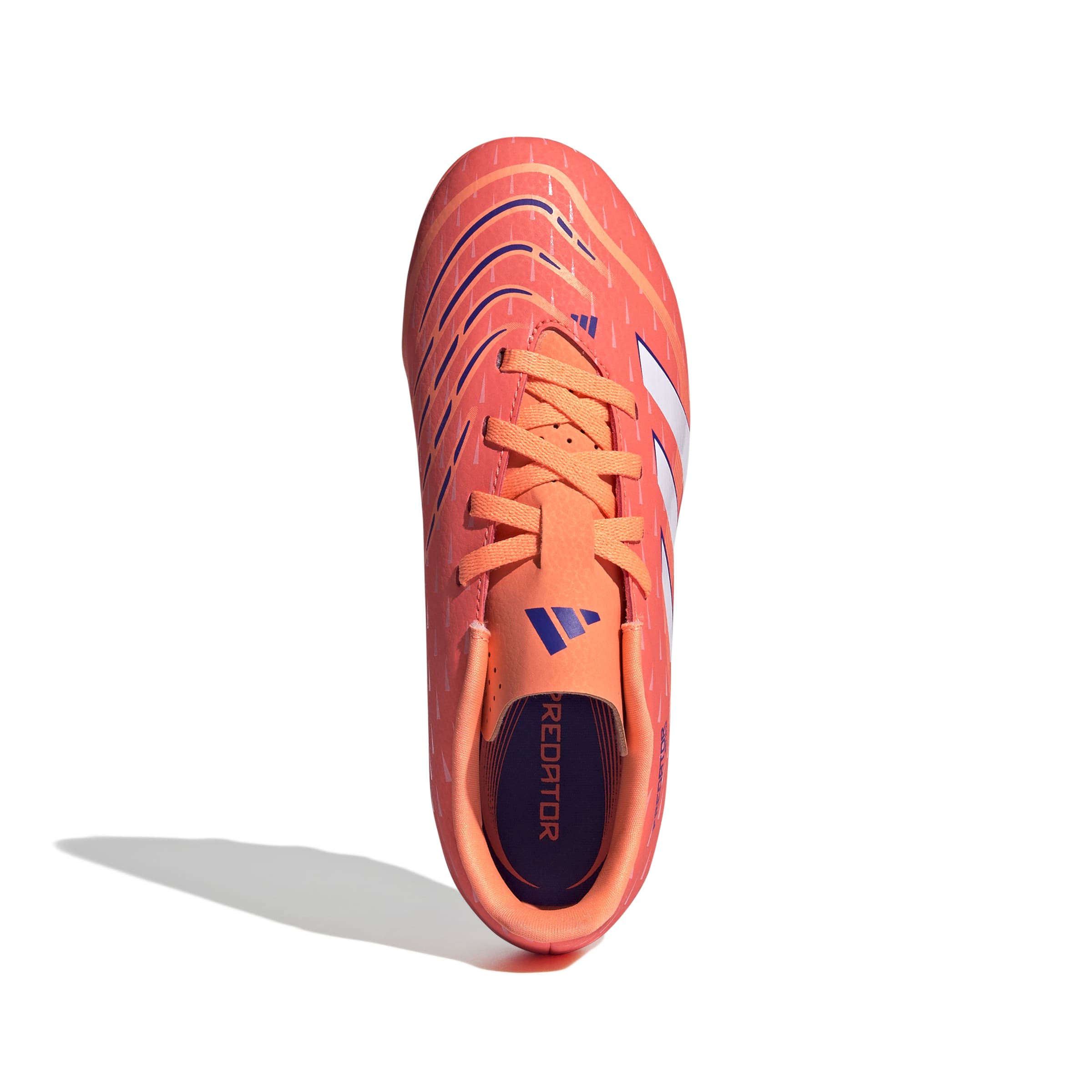 PREDATOR CLUB Firm Ground/Multi Ground Football Boots Kids Signal Coral / Ftwr White / Beam Orange / 1