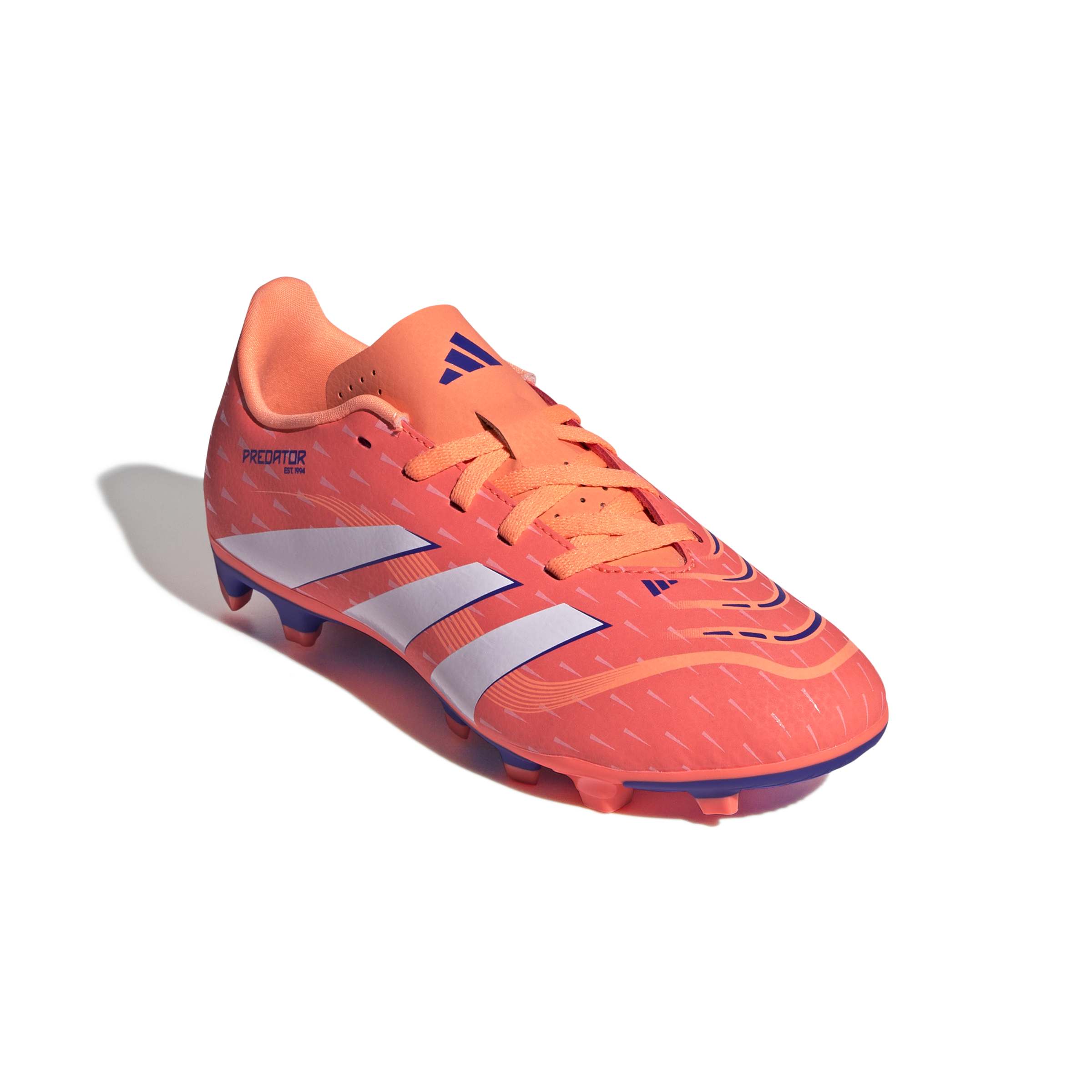 PREDATOR CLUB Firm Ground/Multi Ground Football Boots Kids Signal Coral / Ftwr White / Beam Orange / 1