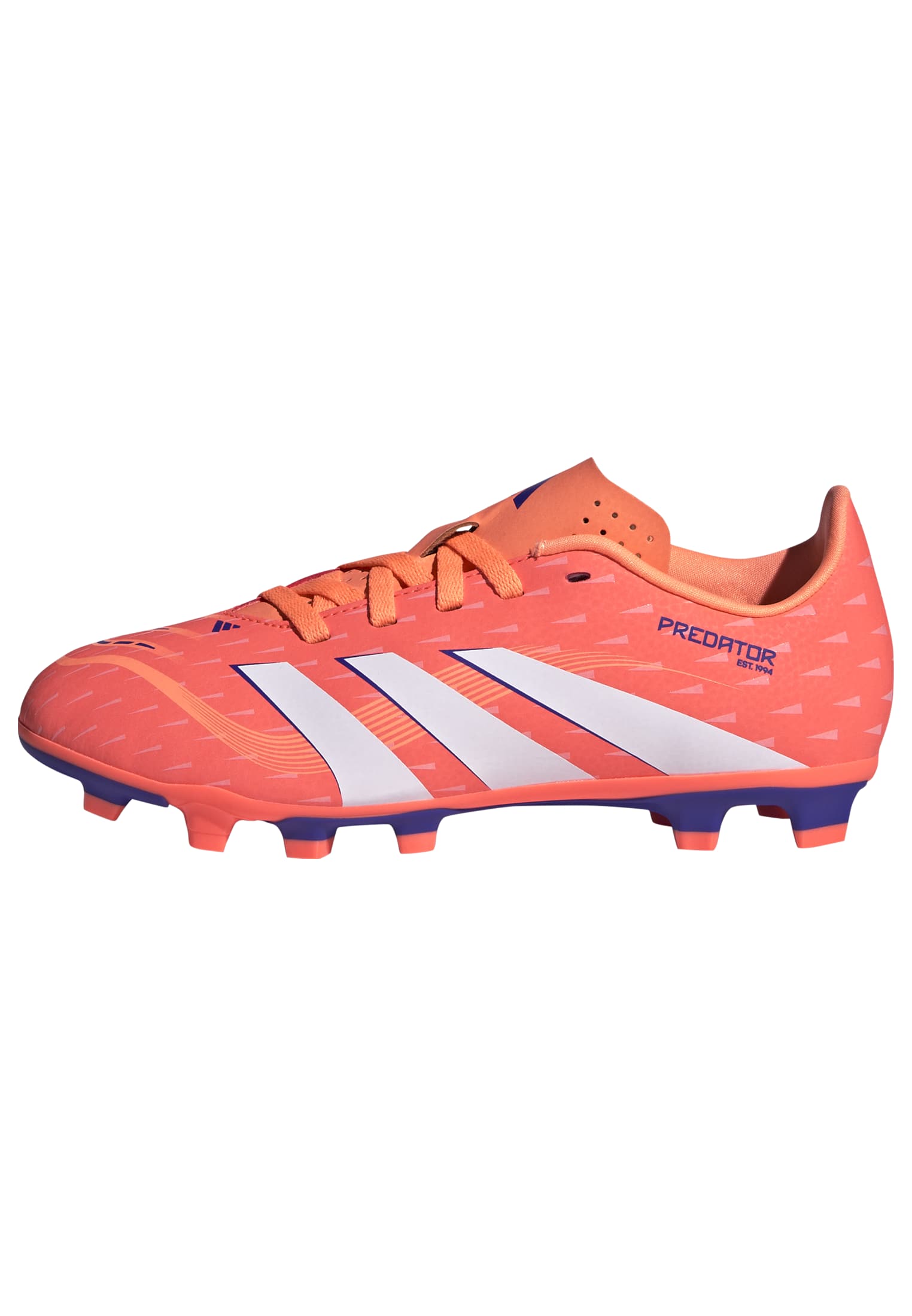 PREDATOR CLUB Firm Ground/Multi Ground Football Boots Kids Signal Coral / Ftwr White / Beam Orange / 1