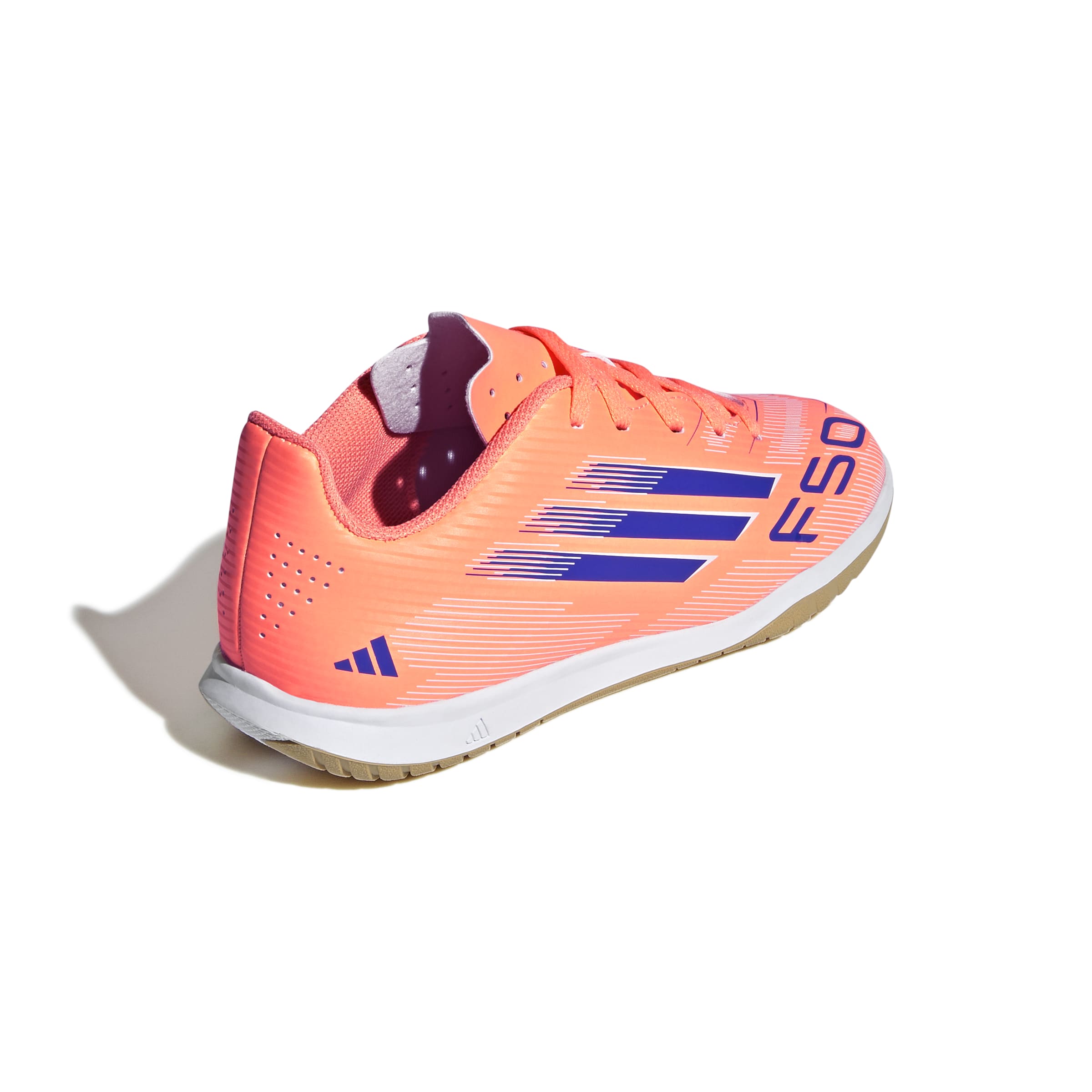 F50 CLUB Indoor Football Boots Kids Beam Orange / Lucid Blue / Ftwr White / 1