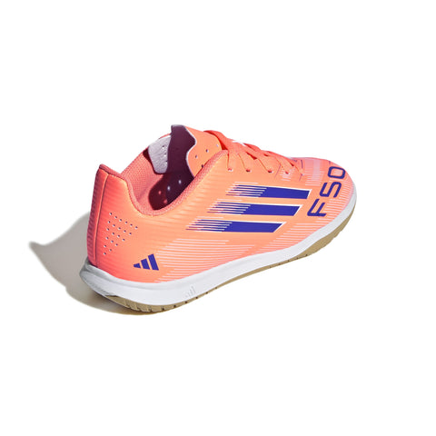 F50 CLUB Indoor Football Boots Kids Beam Orange / Lucid Blue / Ftwr White / 1