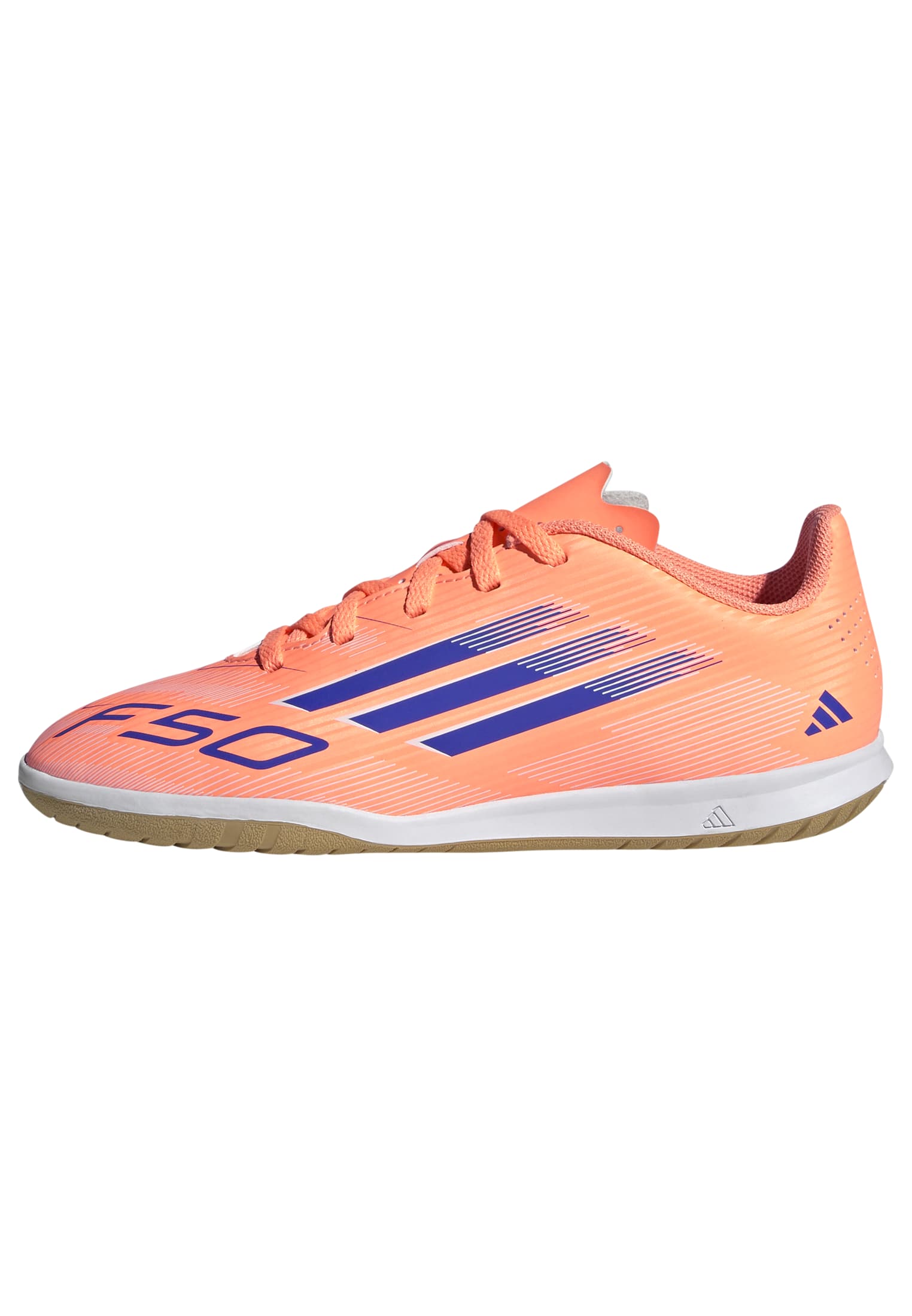 F50 CLUB Indoor Football Boots Kids Beam Orange / Lucid Blue / Ftwr White / 1