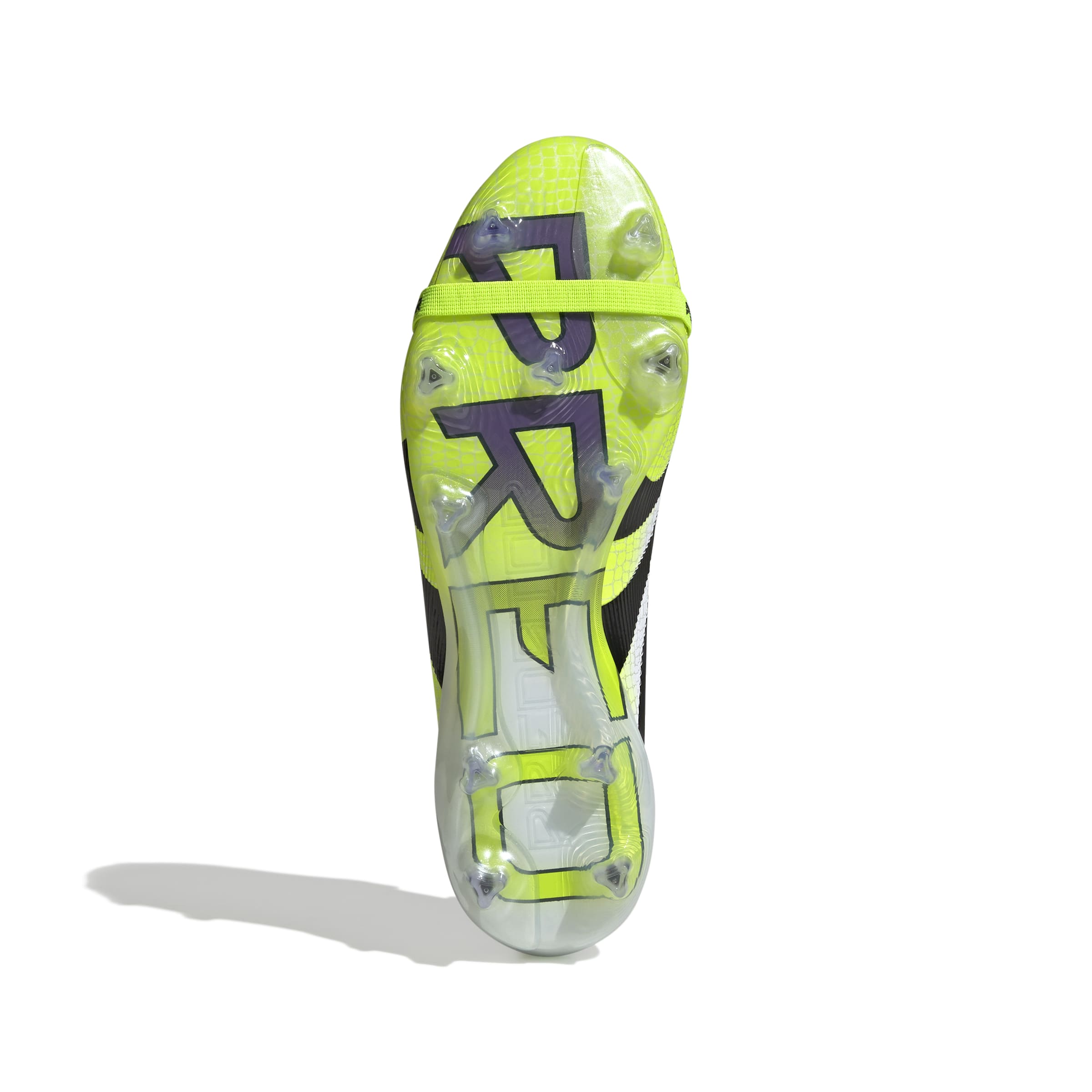 PREDATOR ELITE Fold-Over Tongue Firm Ground Football Boots Ftwr White / Core Black / Lucid Lemon / 10