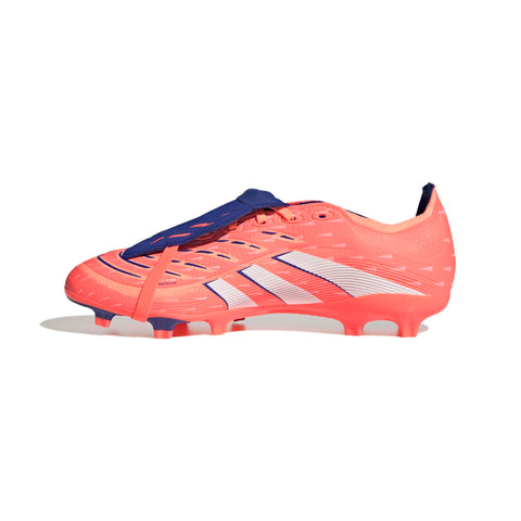 PREDATOR LEAGUE Fold-Over Tongue Firm Ground/Multi Ground Football Boots Signal Coral / Ftwr White / Beam Orange / 10
