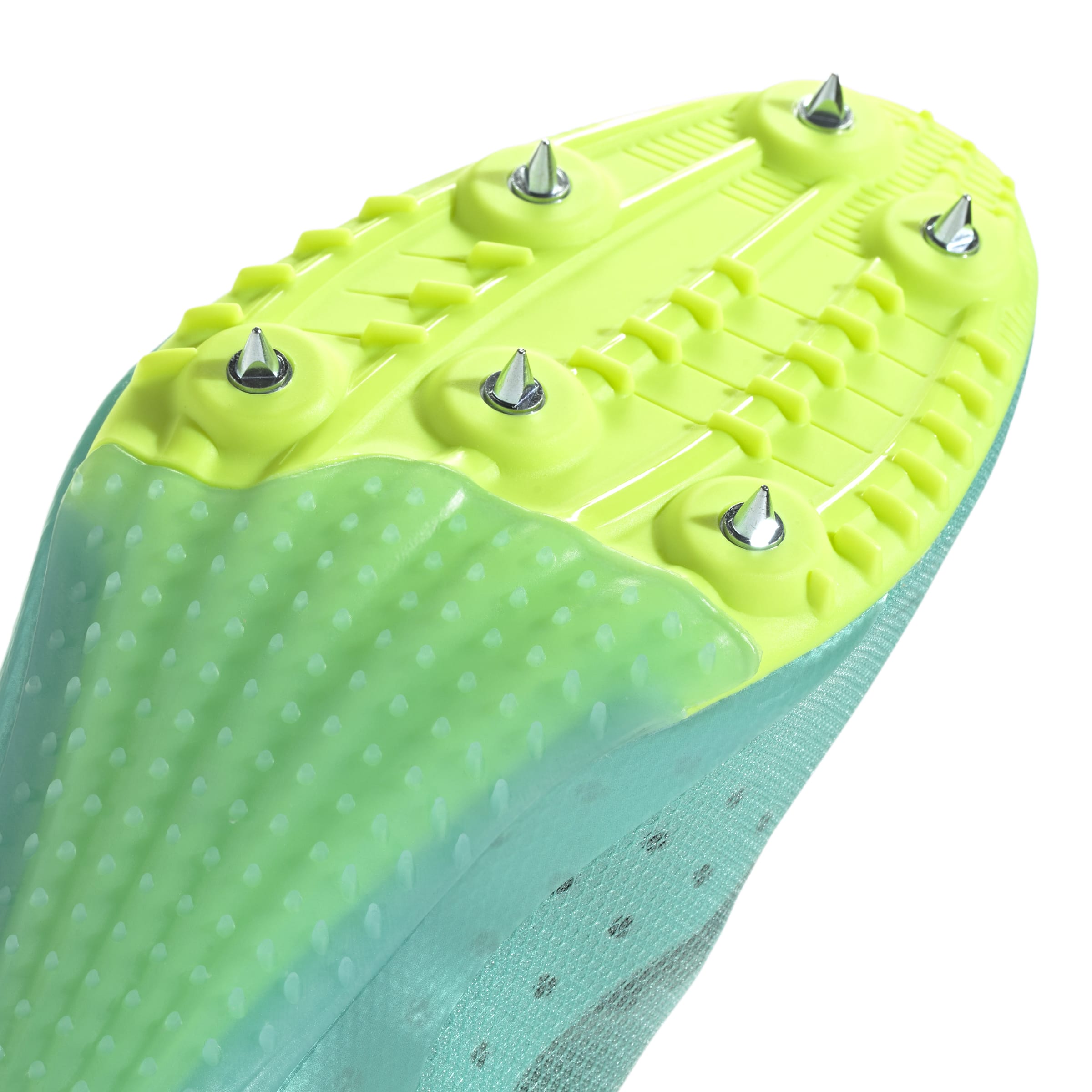 ADIZERO Sprintstar Shoes Flash Aqua / Ftwr White / Lucid Lemon / 10
