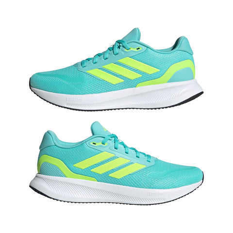 RUNFALCON 5 Flash Aqua / Lucid Lemon / Core Black / 13