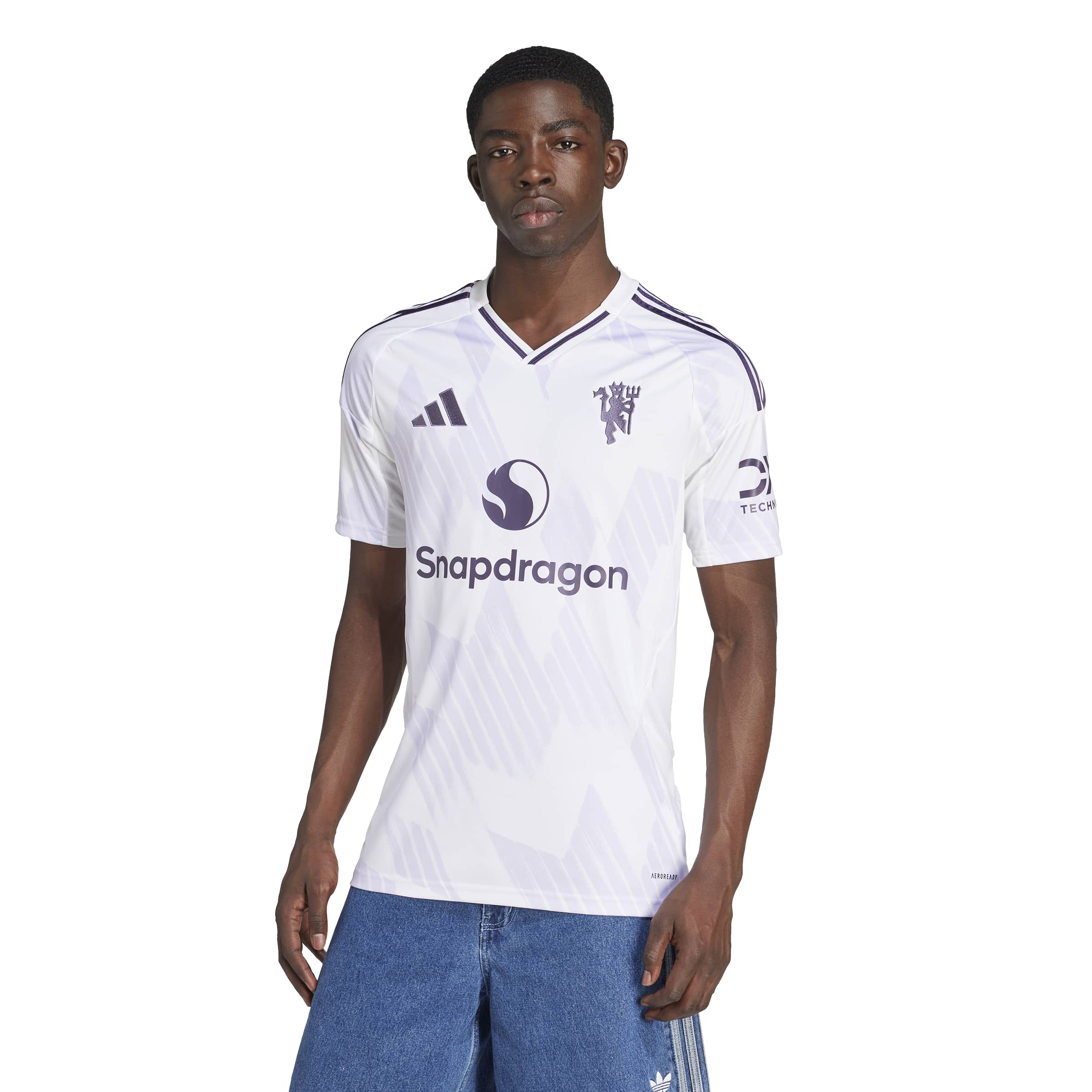 Manchester United 25/26 Away Jersey White / 2XL