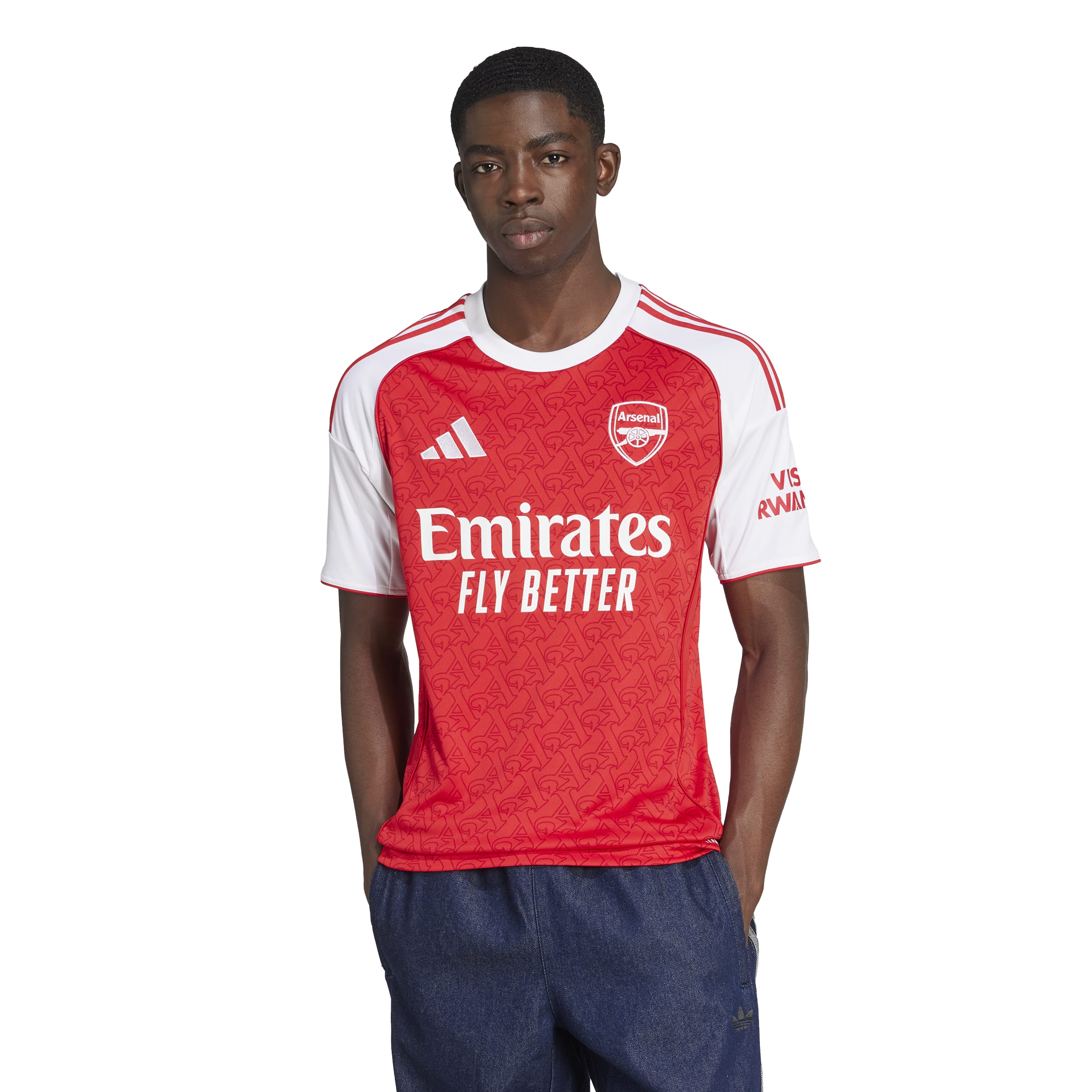 Arsenal FC 25/26 Home Jersey Better Scarlet / White / M