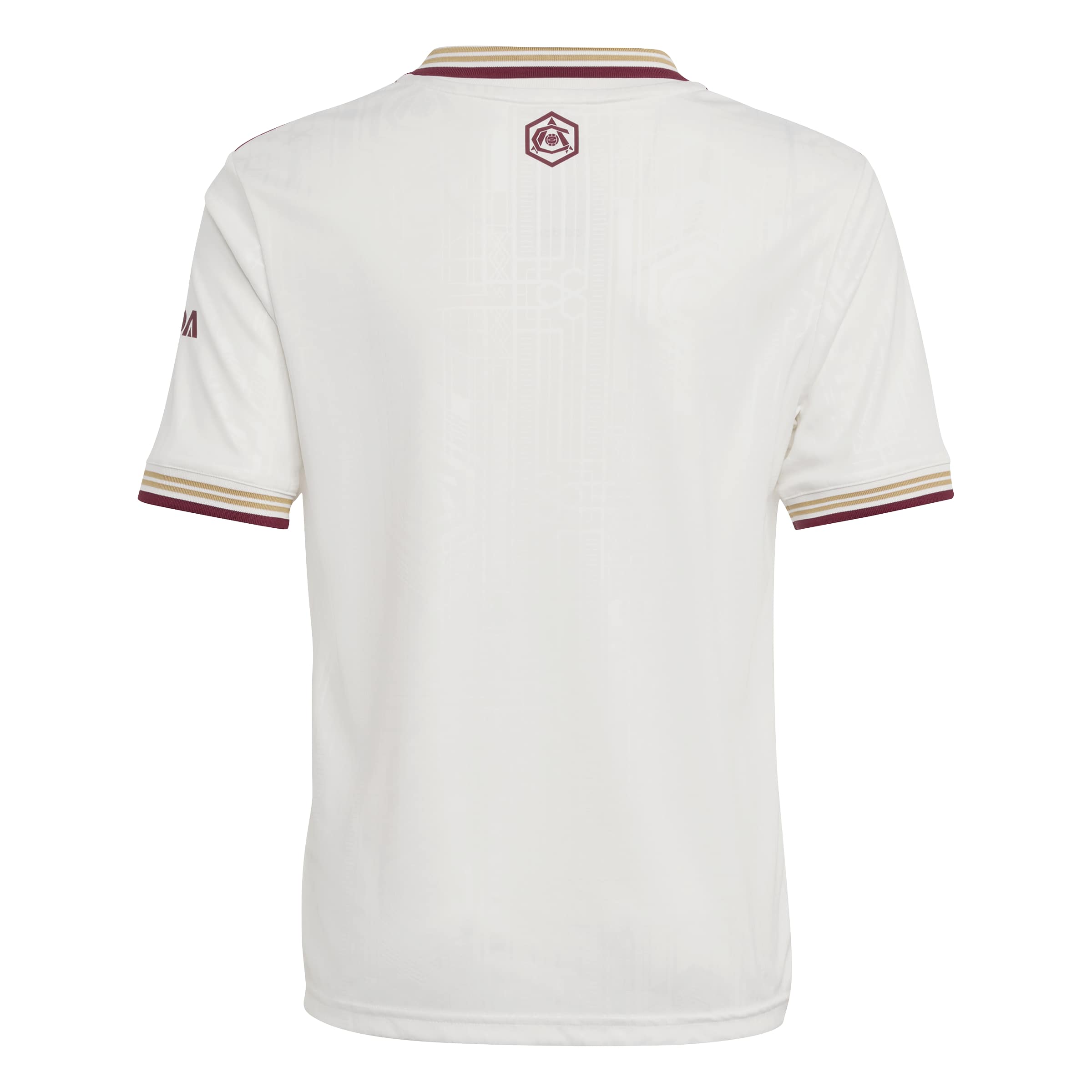 Arsenal FC 25/26 3rd Jersey Kids Cloud White / Team Coll Burgundy 2 / 1112