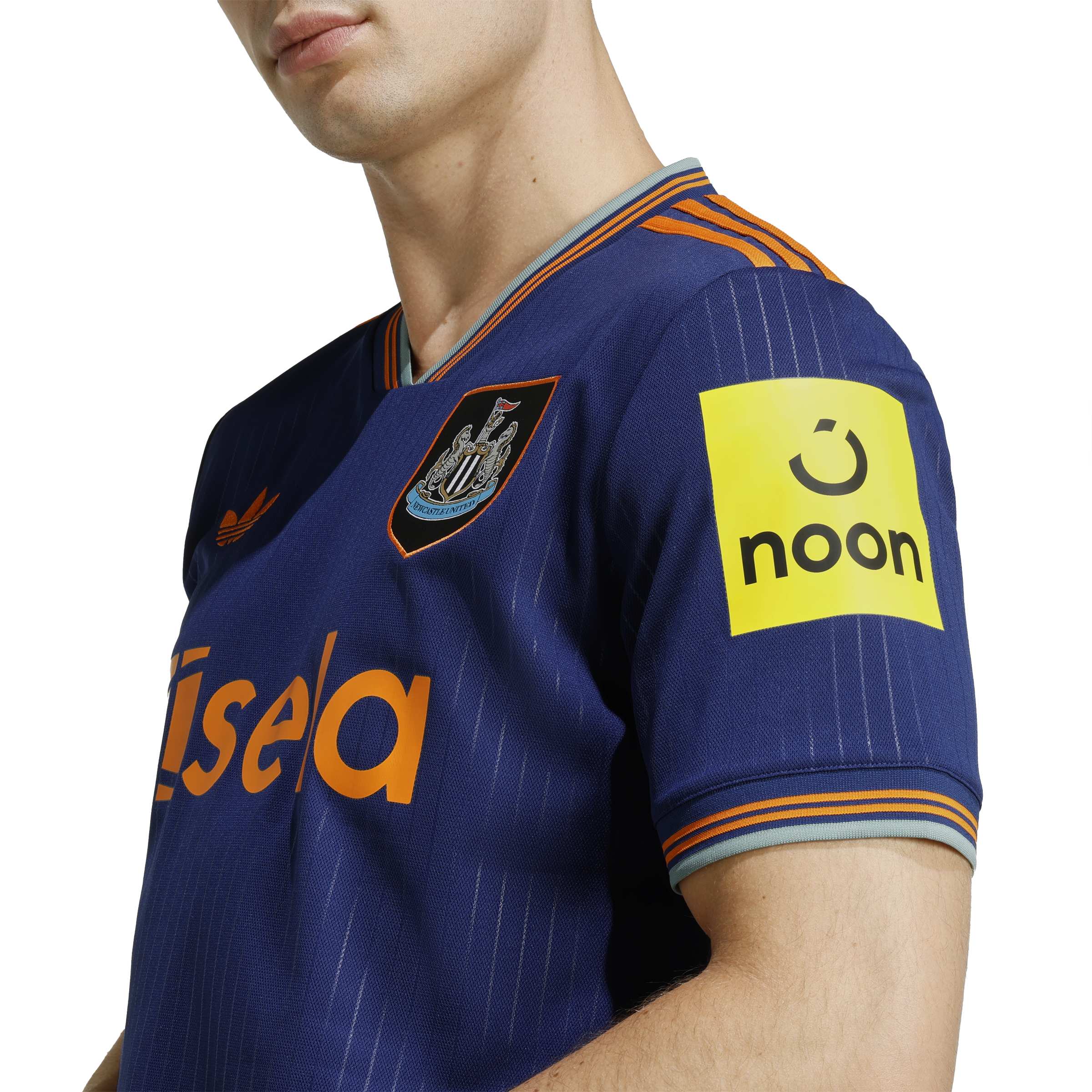 Newcastle United FC 25/26 Third Jersey Victory Blue / Bahia Orange / 2XL