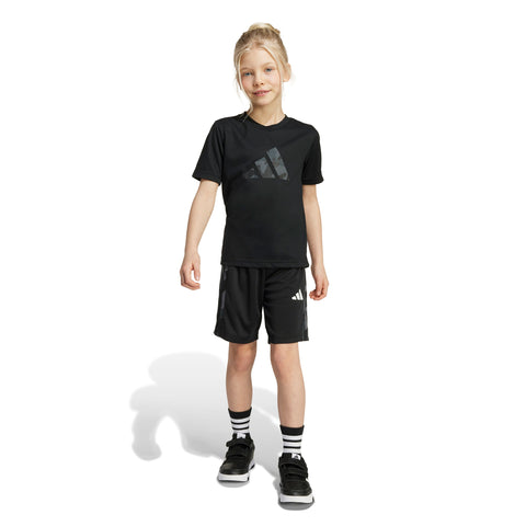 TRAIN ESSENTIALS CAMO PRINT SET Black / 3-4Y