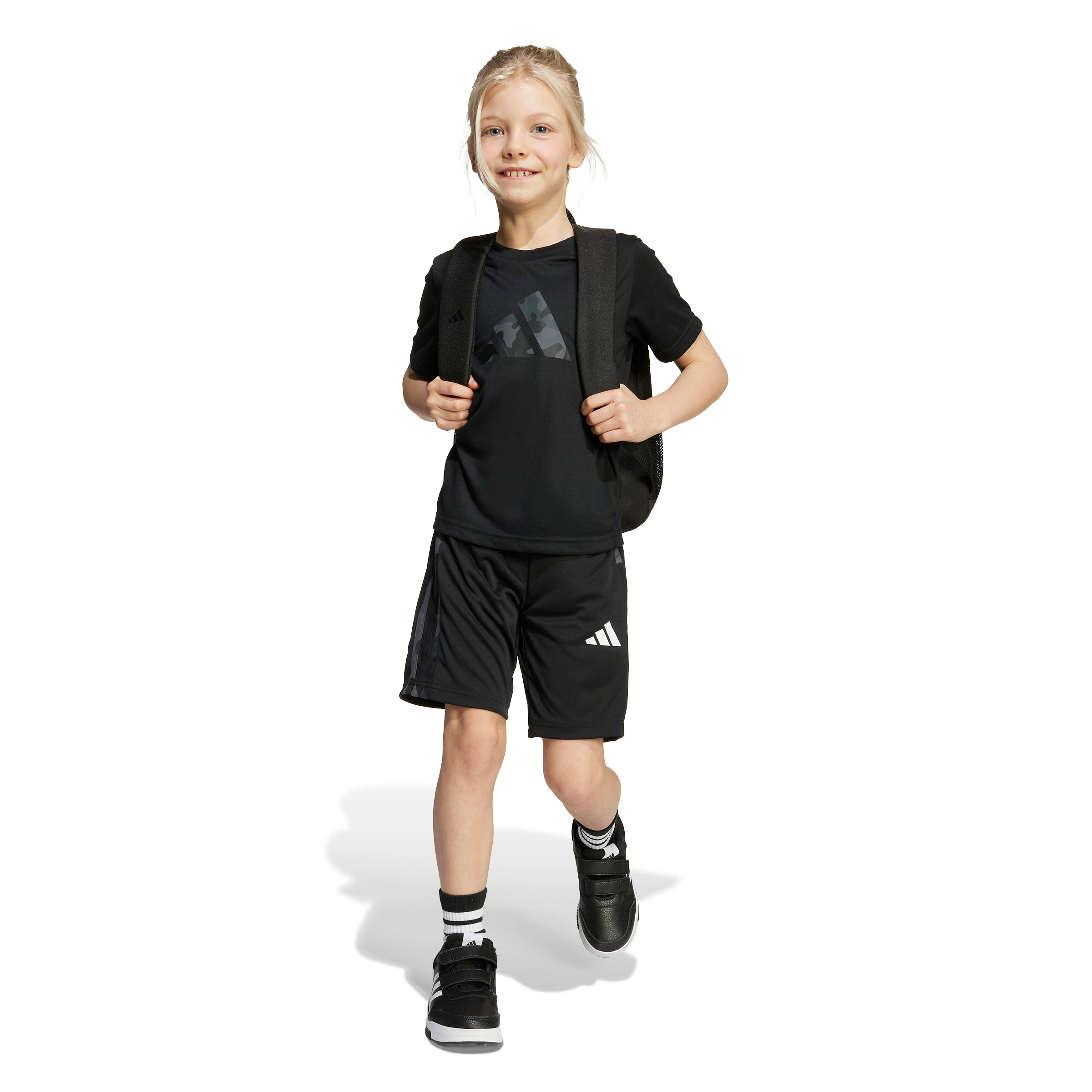 TRAIN ESSENTIALS CAMO PRINT SET Black / 3-4Y