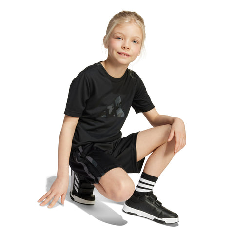TRAIN ESSENTIALS CAMO PRINT SET Black / 3-4Y