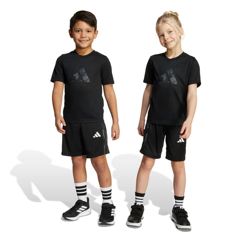TRAIN ESSENTIALS CAMO PRINT SET Black / 3-4Y