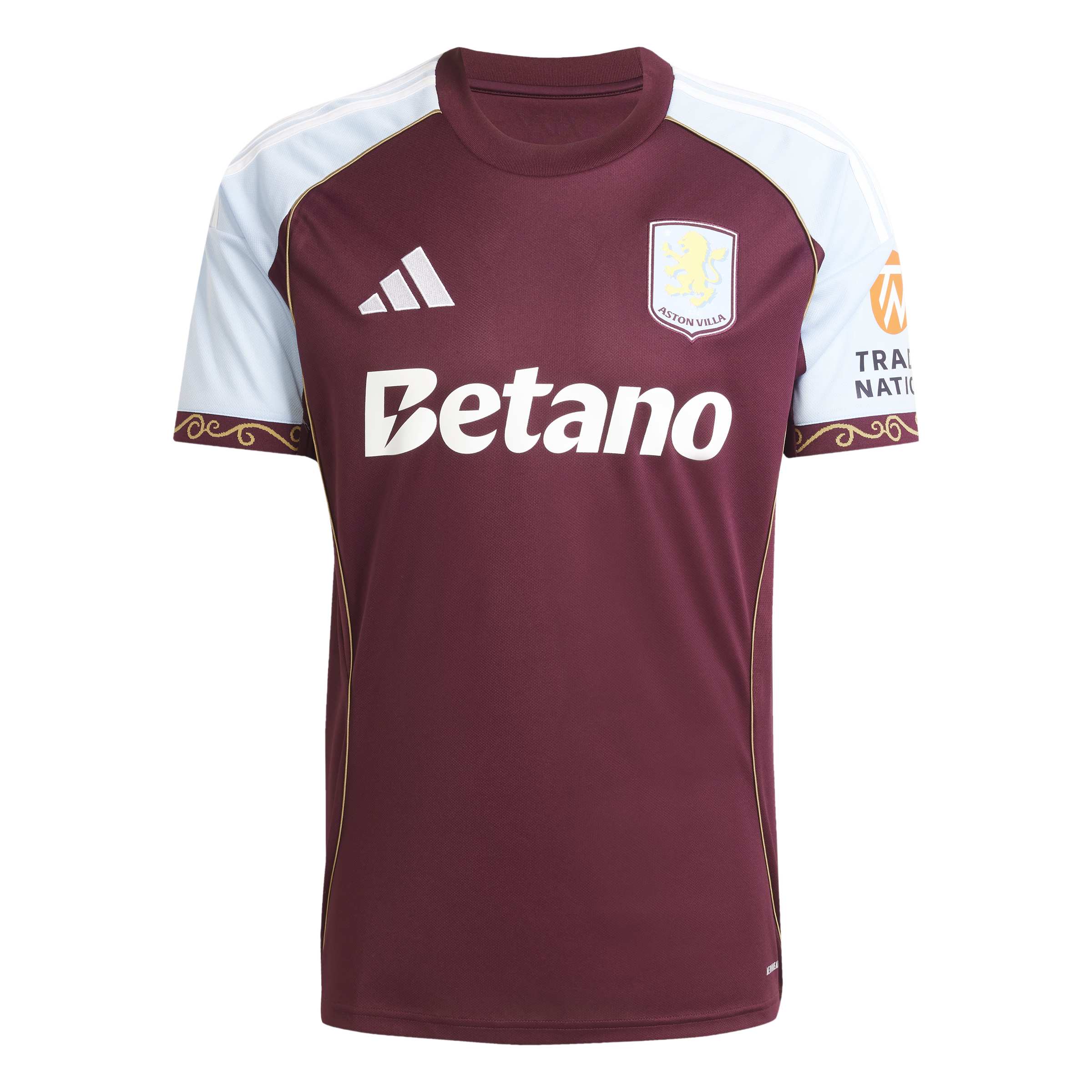 ASTON VILLA 25/26 HOME JERSEY Maroon / Glow Blue / L