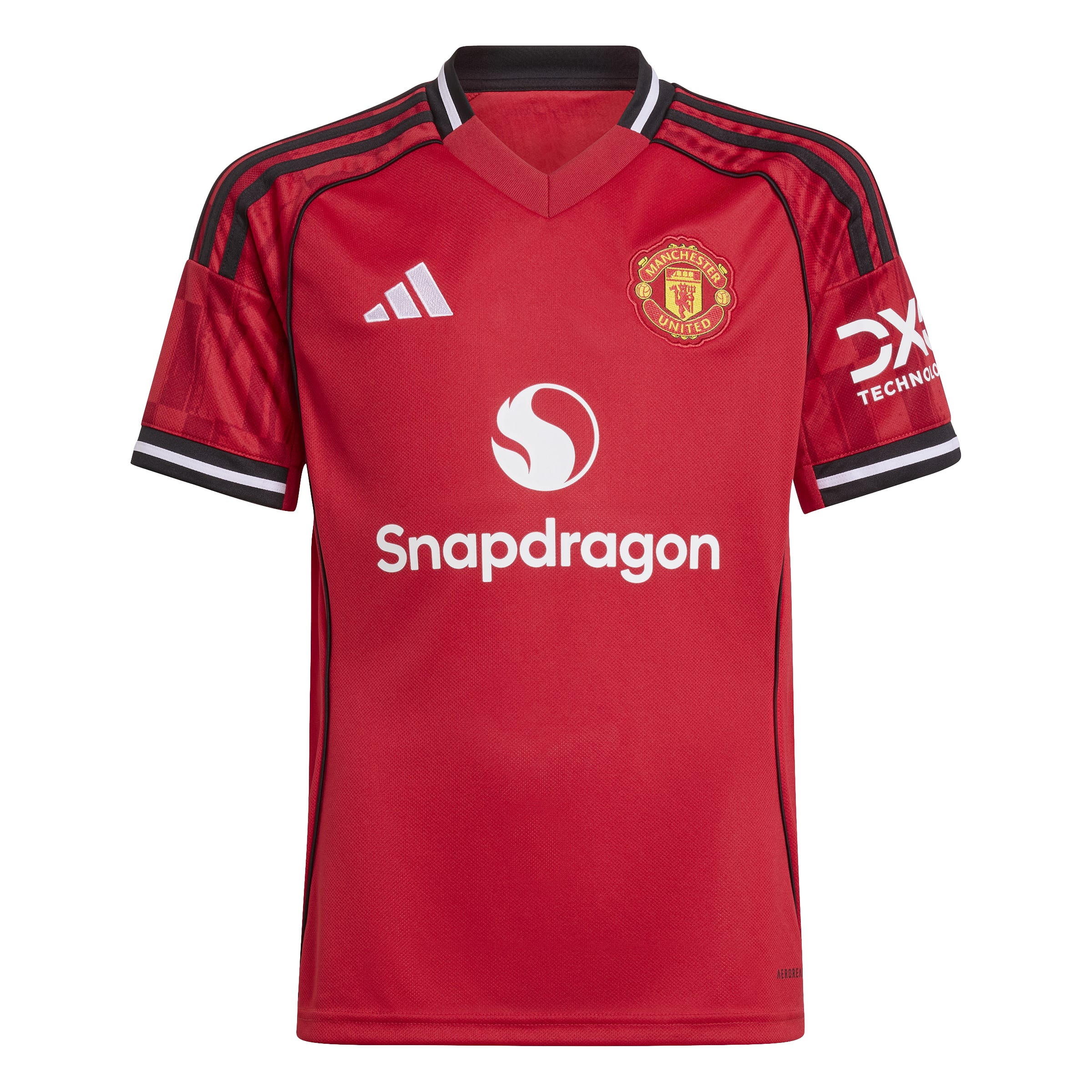 Manchester United 25/26 Home Jersey Kids Mufc Red / 1112