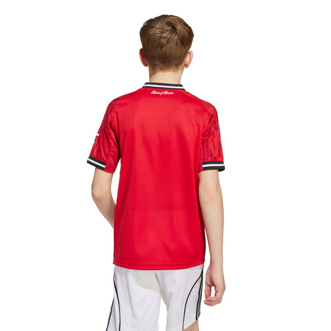 Manchester United 25/26 Home Jersey Kids Mufc Red / 1112