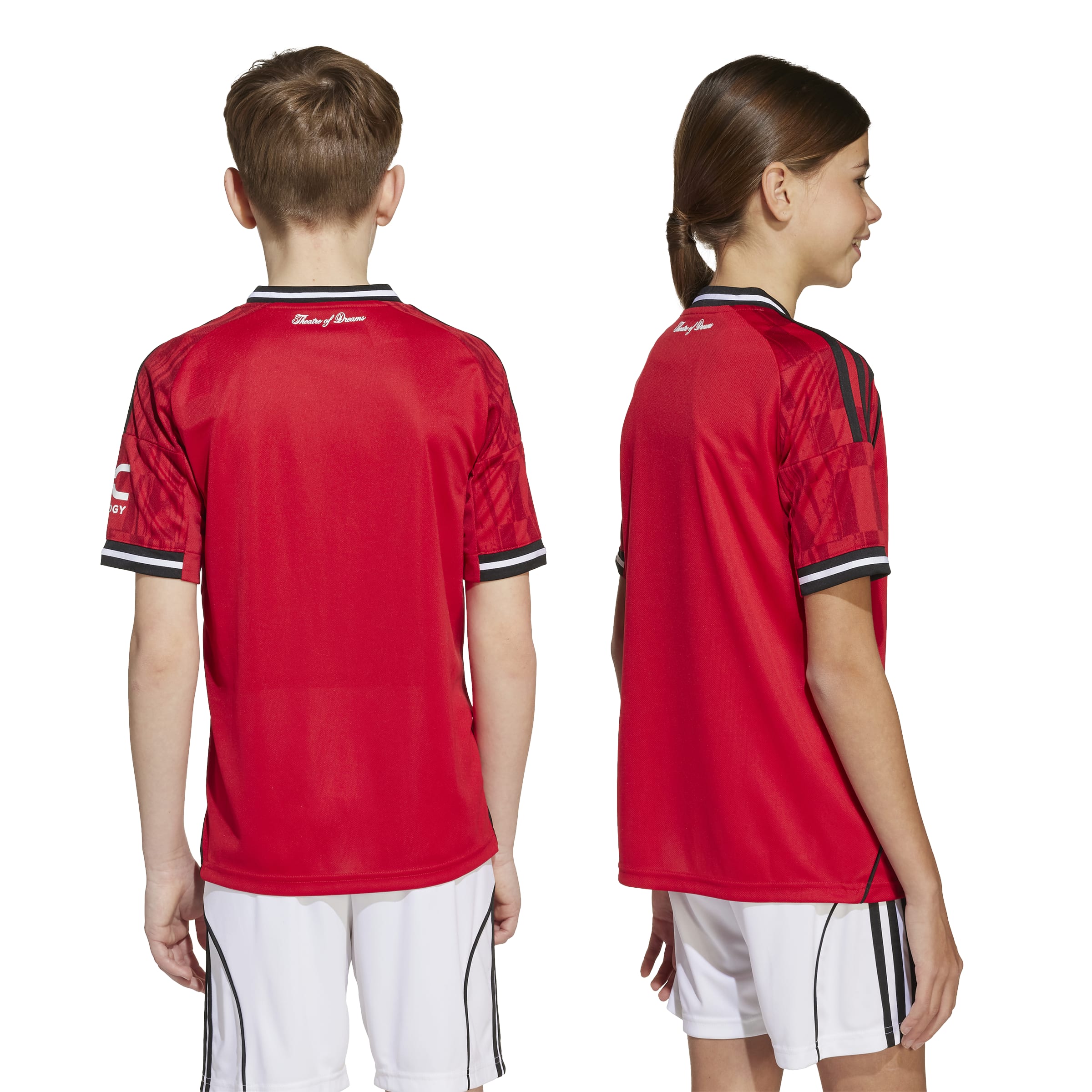 Manchester United 25/26 Home Jersey Kids Mufc Red / 1112