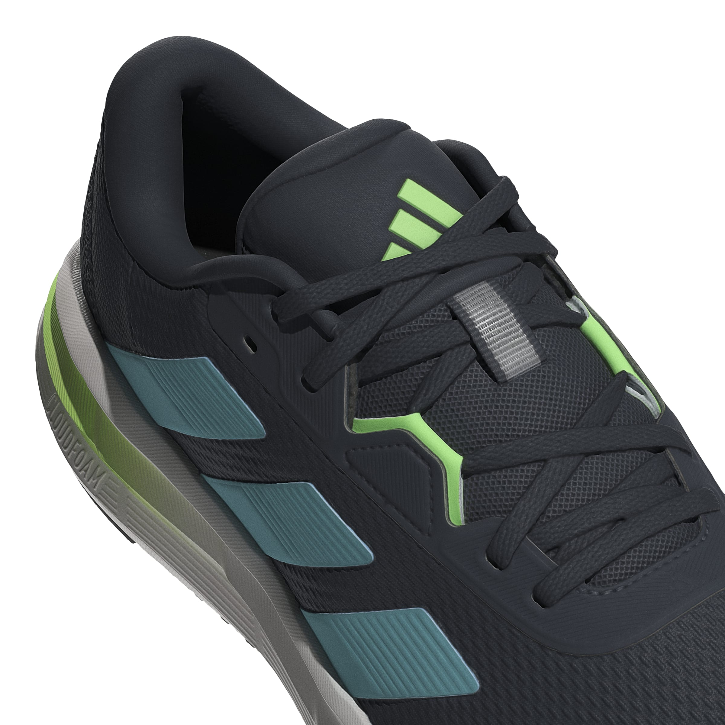 GALAXY 7 RUNNING SHOES Aurora Ink / Mint Ton / Lime Burst / 10