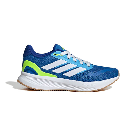 RUNFALCON 5 SHOES JUNIOR Bright Royal / Ftwr White / Lucid Lemon / 4