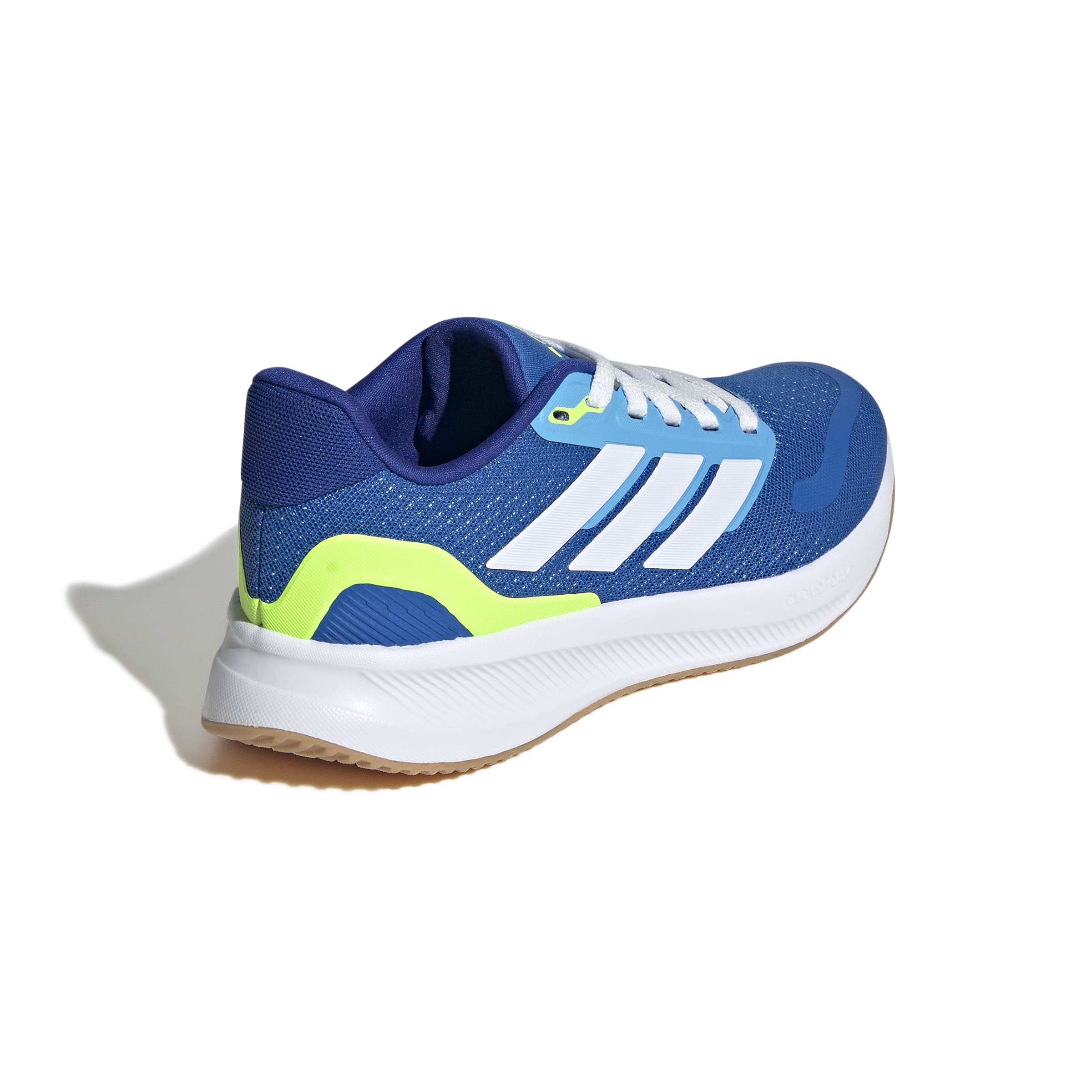 RUNFALCON 5 SHOES JUNIOR Bright Royal / Ftwr White / Lucid Lemon / 4