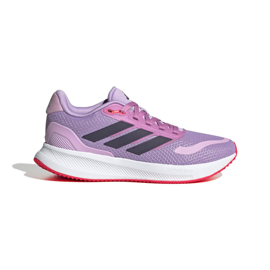 RUNFALCON 5 SHOES JUNIOR Powder Plum / Aurora Plum / Lucid Red / 4