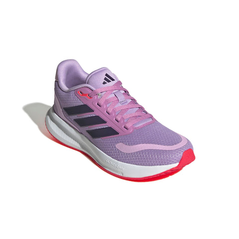 RUNFALCON 5 SHOES JUNIOR Powder Plum / Aurora Plum / Lucid Red / 4