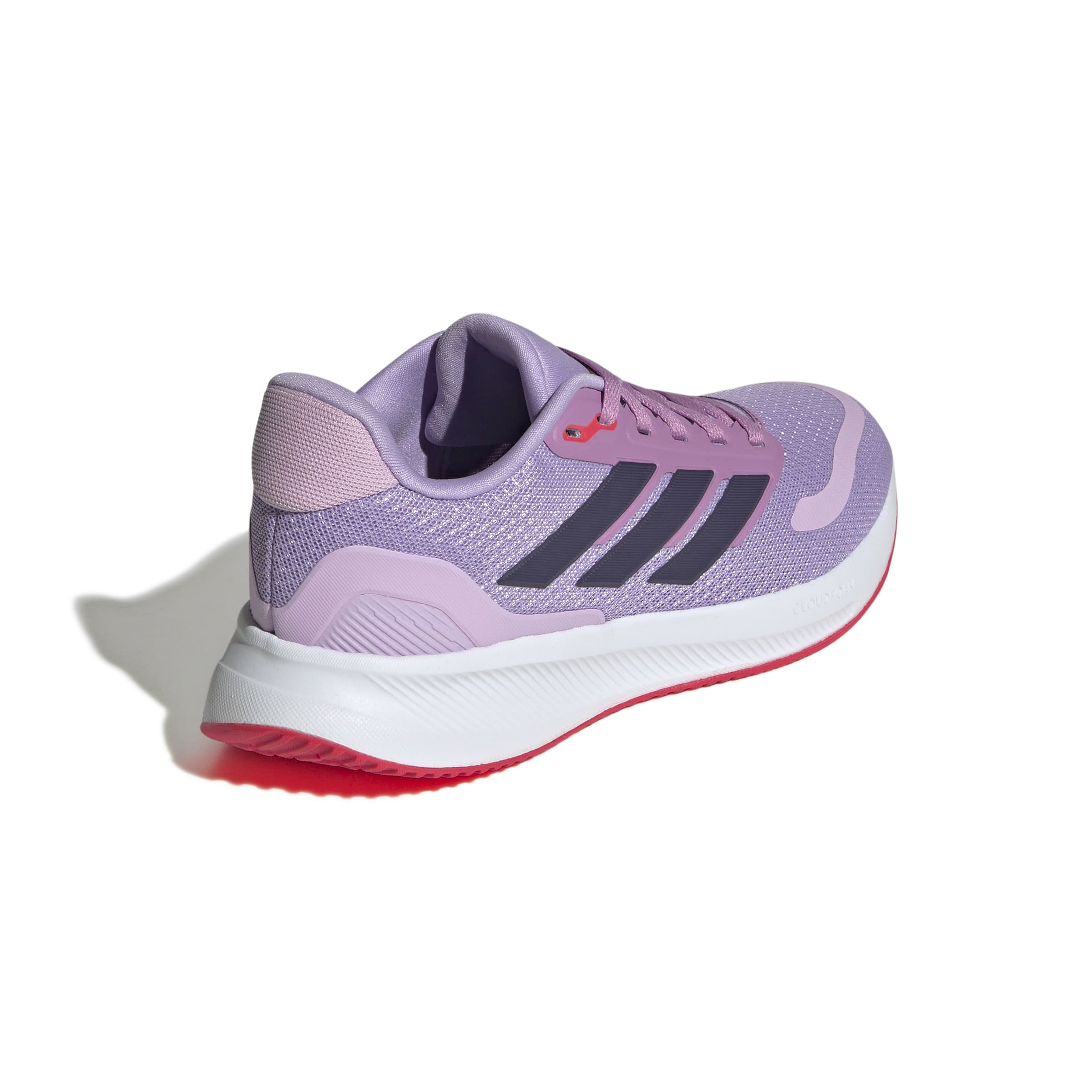 RUNFALCON 5 SHOES JUNIOR Powder Plum / Aurora Plum / Lucid Red / 4