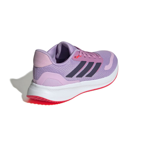 RUNFALCON 5 SHOES JUNIOR Powder Plum / Aurora Plum / Lucid Red / 4