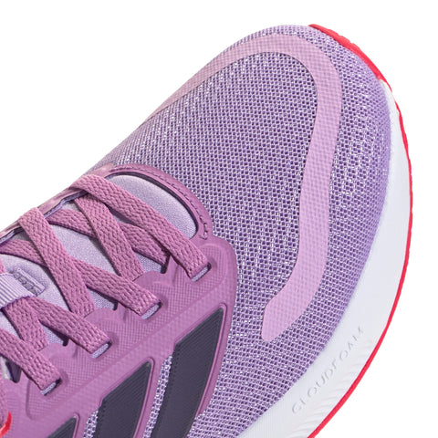 RUNFALCON 5 SHOES JUNIOR Powder Plum / Aurora Plum / Lucid Red / 4