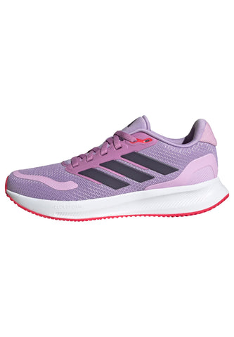 RUNFALCON 5 SHOES JUNIOR Powder Plum / Aurora Plum / Lucid Red / 4