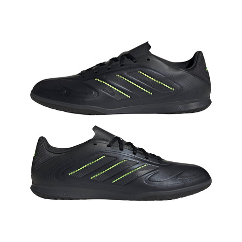 COPA PURE III CLUB Indoor Football Boots Core Black / Dgh Solid Grey / Lucid Lemon / 10