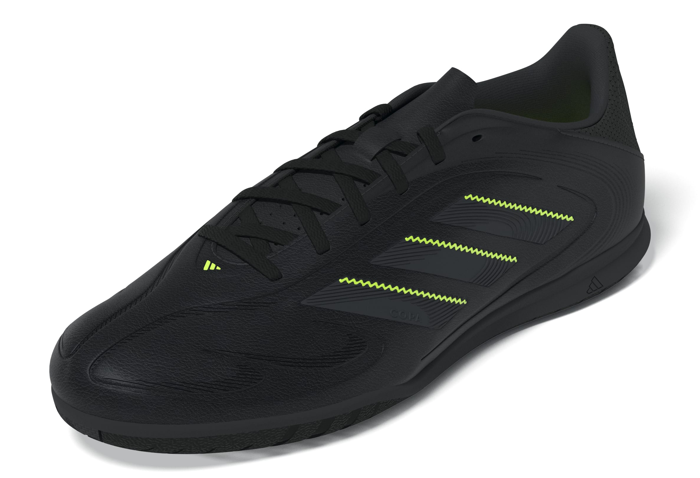 COPA PURE III CLUB Indoor Football Boots Core Black / Dgh Solid Grey / Lucid Lemon / 10